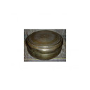 Brass small storage Round hand-carved box