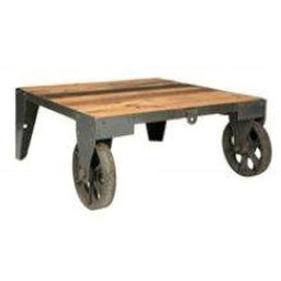 industrial railroad cart table