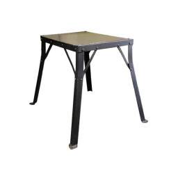 industrial rustic iron riveted side table