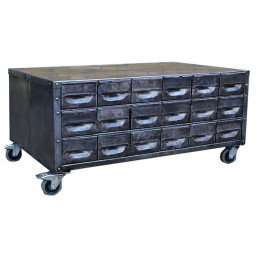 industrial chest of drawers with wheels