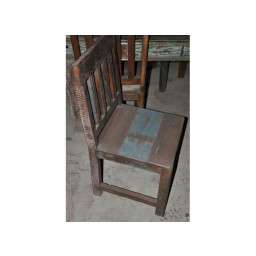 Reclaimed rustic wood  chair