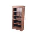 handmade wooden carved bookcase