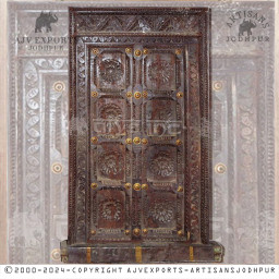 Classic Wooden Carved Door