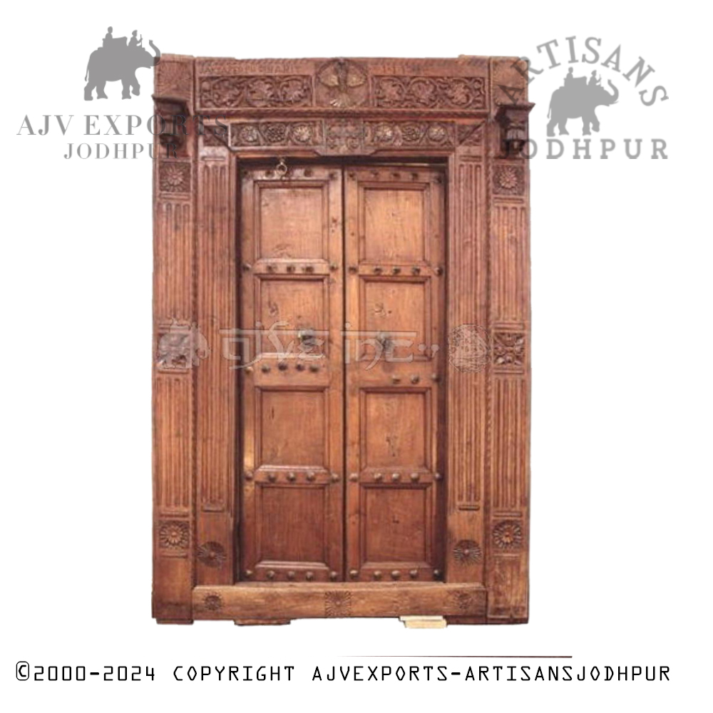 Rustic Indian Wooden Door