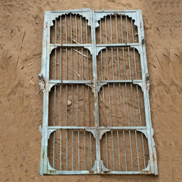 Ornate Iron Gate with bars